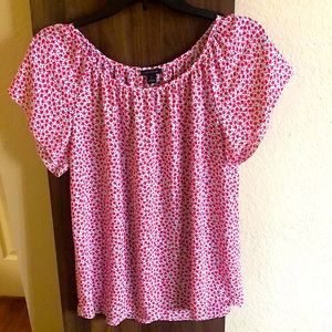 Ann Taylor Summer Blouse, Sz XS,